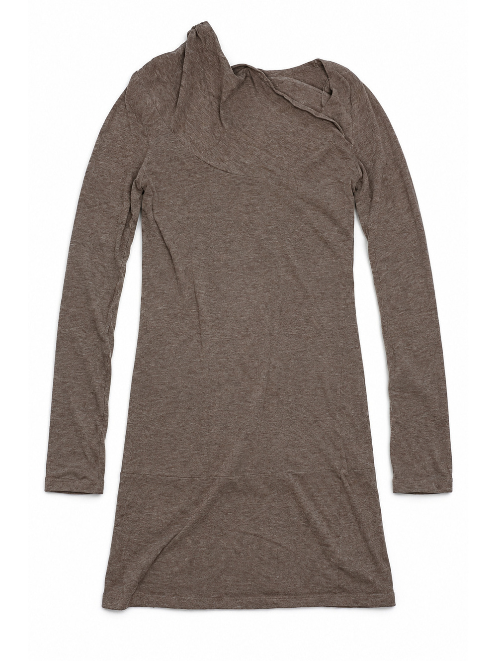 Lolë Women's Brown Long Sleeve Organic Cotton Dress XS